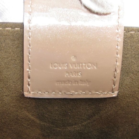 Louis Vuitton Long Beach MM Shoulder Bag Tote Vernis Brown - Picture 4 of 4